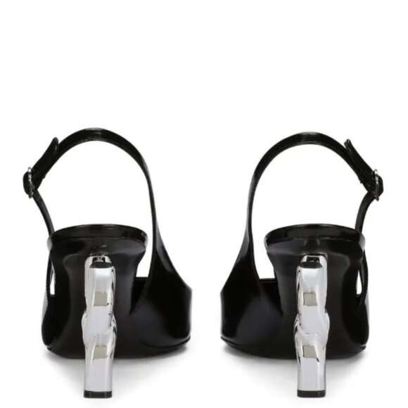 DOLCE & GABBANA Slingback Logo heel Size 40 IT, 9 US - Picture 4 of 12